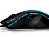 Rapoo V900 Laser Gaming Mouse, side view