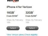 Verizon iPhone 4 prices