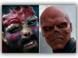 Real-life Red Skull and Marvel's big screen version from “Captain America: The First Avenger”