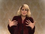 Sarah Silverman is a very convincing Joan Rivers in an SNL skit