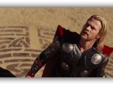Thor (Chris Hemworth) looks a bit confused