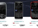 Samsung Galaxy 550, BlackBerry Curve 3G and BlackBerry Pearl 3G