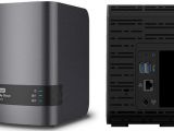 WD My Cloud EX2 Storage Front & Back View