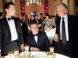The powers that be on Wall Street: Moore, Gekko and Bretton James (Josh Brolin)