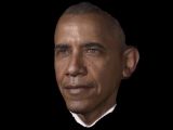 President Obama's face model, color