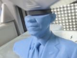 President Obama's 3D printed portrait mid-print