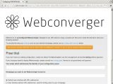 Webconverger before configuration