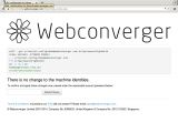 Webconverger log