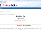 Afghan Cyber Army hacks Attock Police website