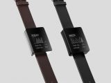 Wellograph with different colored straps