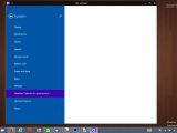 Windows 10 TP build 9879 new zPC settings screen