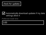 Option to schedule OS updates