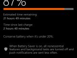 Battery Saver improvements