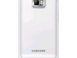 White Samsung Galaxy S II (back)