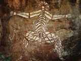 Ancient Aborigine rock art
