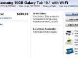 Samsung Galaxy Tab 10.1 price
