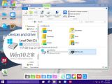 Windows 10 build 10009 icons
