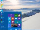 Windows 10 build 10022 Start menu
