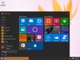 Windows 10 build 10056 Start menu