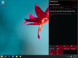 Windows 10 build 10056 dark theme for notification center
