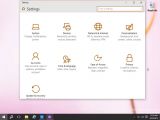 Windows 10 build 10061 PC settings