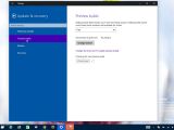 Windows 10 build 9901 PC settings screen