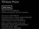 Windows Phone update on HTC One M8
