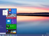 Windows 10 Preview Start menu power controls