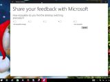 Windows 10 feedback request