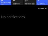 Windows Phone 10 for phones quick actions