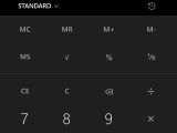 Windows 10 for phones without a hamburger menu