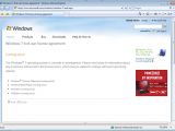 Windows 7 EULA webpage