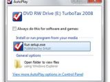 Windows 7 RC CD/DVD AutoPay options