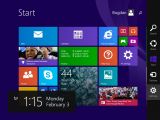 Windows 8.1 Update 1 Start screen