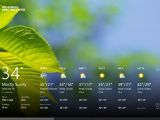 Bing Weather in Windows 8 Consumer Preview