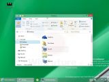 Windows 9 Start menu in action