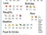 Windows Live Messenger Emoticon List