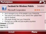 Facebook for Windows phones