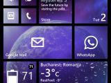 Windows Phone 8.1 Update home screen