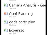 SkyDrive on Windows Phone Mango