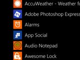 Windows Phone app list