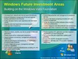 Windows Future Investment Areas