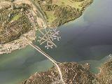 SwimCity, aerial view