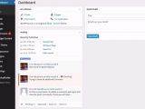 WordPress Dashboard shows pending comments