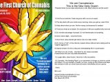 The principles of the Church of Cannabis