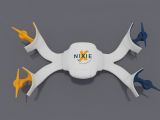Nixie air drone, top view