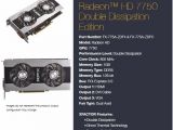 XFX Radeon HD 7750 graphics card