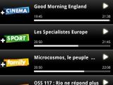 Canal+ for Android (screenshot)
