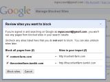 You can review the sites you're importing into Google Search