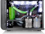 Thermaltake Core V21 with liquid-cooled system